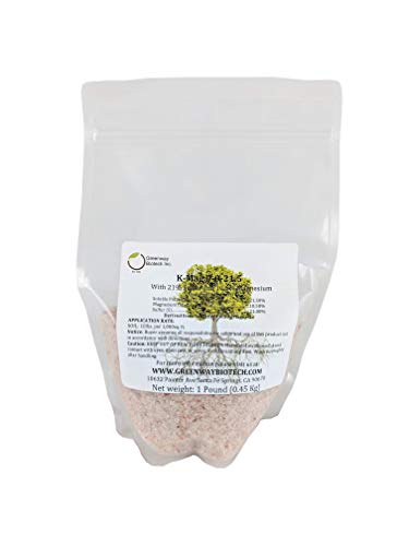 Greenway Biotech, Inc. Sul-Po-Mag 0-0-21.5 Sulfate of Potash Magnesia (K-Mag) 5 Pounds