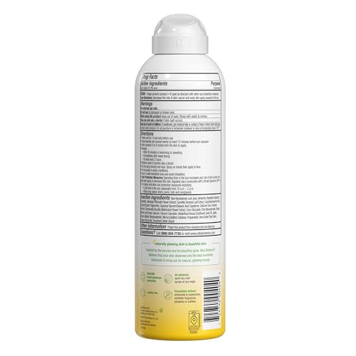 Alba Botanica Sheer Mineral Sunscreen Spray, SPF 30, Fragrance-Free Broad Spectrum, Water Resistant and Biodegradable, 5 fl. Oz. Bottle