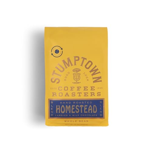 Stumptown Coffee Roasters, Dark Roast Organic Whole Bean Coffee, 100% Arabica Coffee - French Roast 12 Ounce Bag with Flavor Notes of Clove and Bittersweet Chocolate