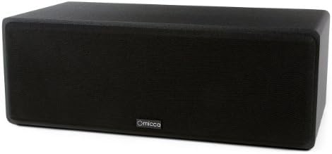 Micca MB42X Advanced 2-Way Passive Bookshelf Speakers, Stereo Pair, Black | Amplifier Required, 4-Inch Carbon-Fiber Woofer, 0.75-Inch Silk-Dome Tweeter, Desktop, Home Theater, Surround Sound