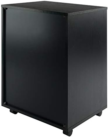 Winsome Halifax 5-Drawer Storage Cabinet, Black (20519)