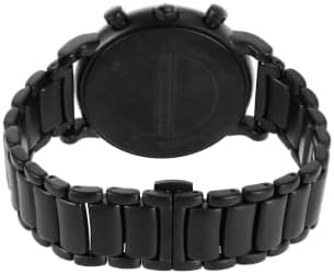 Emporio Armani Watch for Men, Chronograph Movement and 46 mm Case Size with Stainless Steel, Leather or Silicone Strap