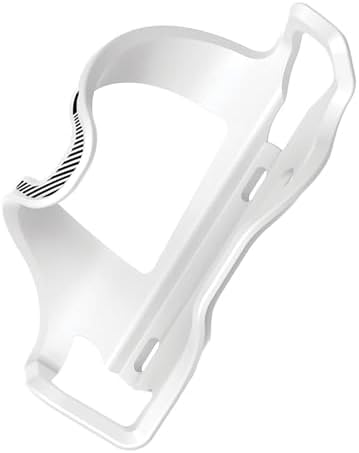 LEZYNE Flow Cage SL Bike Water Bottle Cage | Composite Matrix Construction, Side-Load Design, Compact Frame Cycling Accessory, Left Side, Black