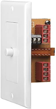 OSD Audio in Wall Speaker Selector A/B Switch, Select from 2X Speaker Pairs White AB12