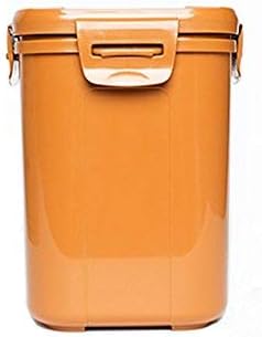 Premium Kimchi, Sauerkraut Container Probiotic Fermentation with Inner Vacuum Lid (Earthenware Brown, 0.45 gal/ 1.7L)