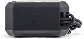ECOXGEAR EcoPebble Lite GDI-EXPLT501 Rugged Waterproof Floating Portable Bluetooth Wireless 5-Watt Mini Smart Speaker (Black)