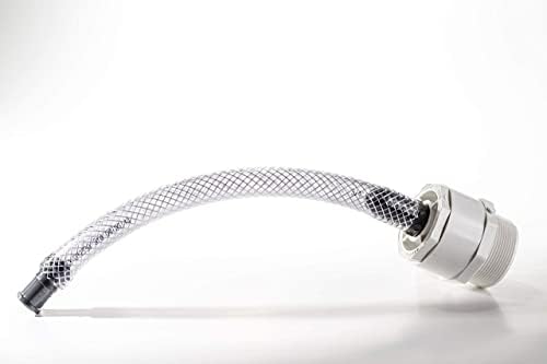High-Flow Spout for Scepter Military Fuel Cans - 1 Inch Diameter Hose - Fuels Diesel/ Gasoline and Power Equipment