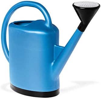 Gardener's Supply Company French Blue Watering Can, 3 Gallon, Blue | Indoor Outdoor, Water Container for Plants and Garden