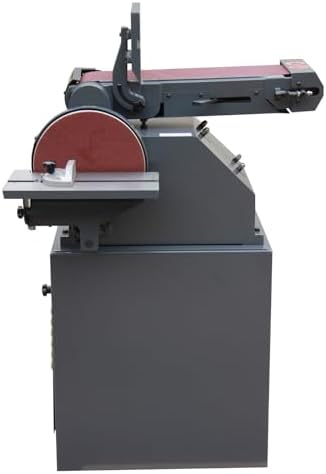 4 x 24 Belt & Oscillating Spindle Sander, KAKA INDUSTRIAL WS-100D | 5 sanding sleeves included