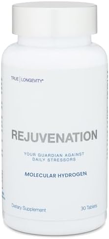DrinkHRW REJUVENATION Molecular Hydrogen Water Tablets Unflavored, 30 Count