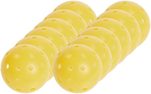 Tourna Strike Outdoor Pickleballs (36 Pack) USAPA Approved, Optic Yellow (PIKL-36-OY-O)