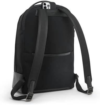 TUMI Harrison Warren Backpack, 15-Inch Laptop Backpack, Black Bombe