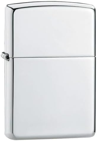 Zippo Armor Sterling Silver Windproof Lighter, High Polished Finish #26
