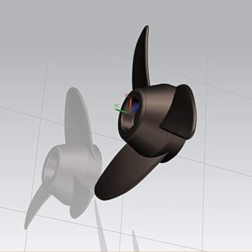 Propellers Electric Outboard Motor Prop for 55lb, 62lb, 86lb Electric Trolling Motors Mount Accessories/Boat 3-Blades Propellers