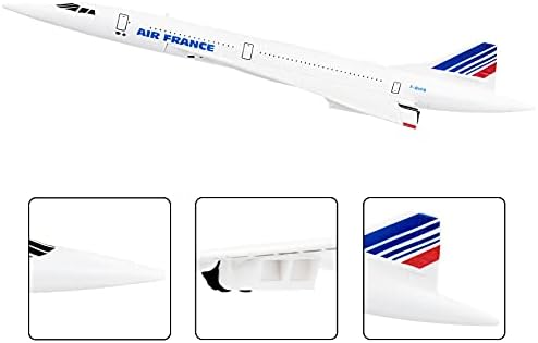 24-Hours The Air France F-BVFB Concorde Alloy Metal Souvenir Model Airplane
