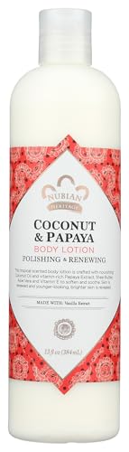 Nubian Heritage Lotion, Raw Shea and Myrrh, 13 Fluid Ounce