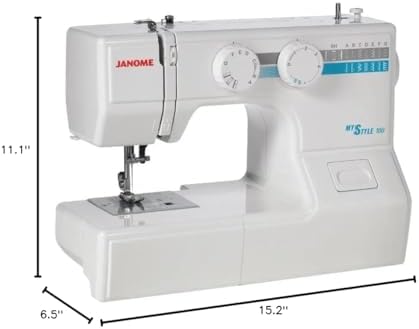 Janome 2212 Front-Loading Sewing Machine with 12 Built-In Stitches | 12 Built-In Stitches