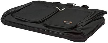40" 30" 36" Rolling Wheeled Duffel Bag Spinner Suitcase Luggage Expandable (36", Black)