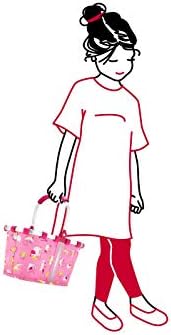 reisenthel Carrybag XS Kids, Extra Small Collapsible Basket, ABC Friends Pink