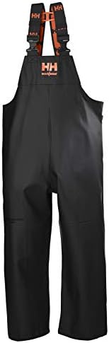 Helly Hansen Storm Rain Bib, Bib Overalls for Men, PVC-Coated Polyester