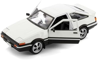 Toyota Sprinter Trueno AE86 37916-1/24 Scale Diecast Model Car (White)