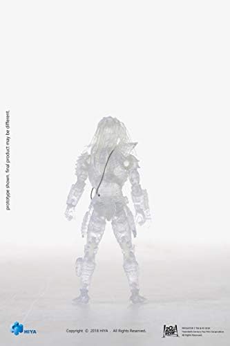 Hiya Toys Predator 2: Invisible City Hunter Prdator 1: 18 Scale 4" Acton Figure, Multicolor (JAN192905)