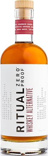 RITUAL ZERO PROOF Whiskey Alternative | Award-Winning Non-Alcoholic Spirit | 25.4 Fl Oz (750ml) | Only 5 Calories | Sustainably Made in USA | Make Delicious Alcohol Free Cocktails