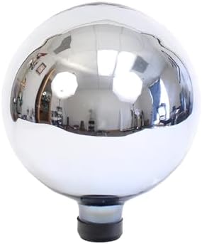 Echo Valley 8100 10-Inch Glass Gazing Globe, Mirror Finish, Blue