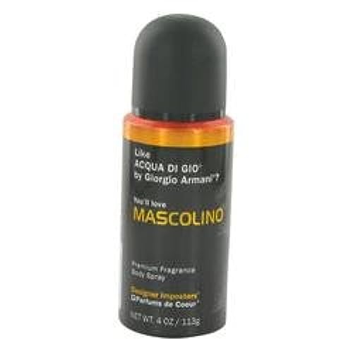 Designer Imposters Mascolino By PARFUMS DE COEUR FOR MEN 4 oz Body Spray
