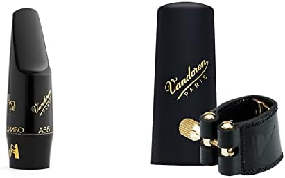 Vandoren SM603B A55 Jumbo JAVA Mouthpiece Alto Saxophone, Black