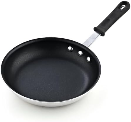 Cooks Standard Professional 8-Inch Nonstick Frying Pan, Heavy Duty Aluminum Non Stick Small Egg Omelette Pan, Everyday Wok Stir Fry Skillet, Dishwasher Safe