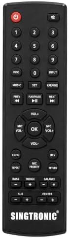 BT-0808Pro Portable 500W All in One Karaoke System, Free: 2 x Professionial Microphones