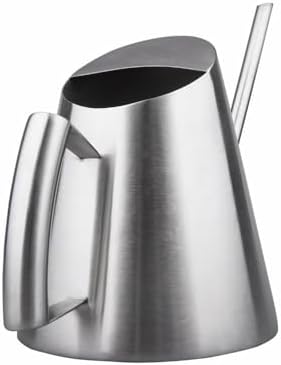 IMEEA Stainless Steel Indoor Watering Can with Long Spout Modern Watering Can for Small Indoor Plants, 50oz / 1.5L Maximum Capacity