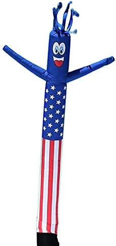 Inflatable Tube Man 6ft - American Flag - Body only, Without air Blower