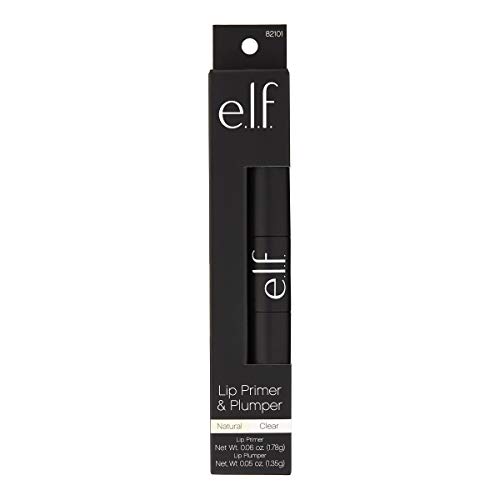 e.l.f. Cosmetics Lip Primer & Plumper, Fuller & Larger Appearance, Cinnamon Scented, No Smudge, All Day Color