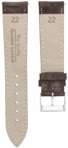 Ewatchparts 22mm Leather Watch Band Strap Compatible With Invicta Russian Subaqua 1514 I Force Drk Brown