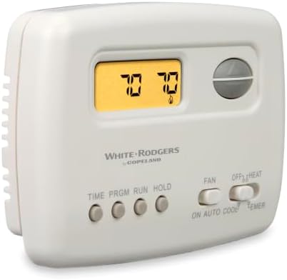 White-Rodgers 70 Series 5-2 Day Digital Programmable Thermostat, 1F72-151