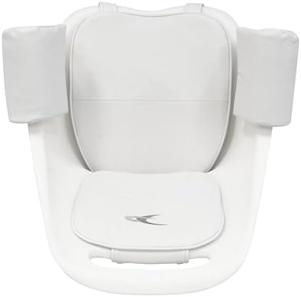 Wise 8WD007-3-710 Offshore Series Deluxe Pilot Chair Cushions with Armrests - White | Roto-molded marine plastic frame, 28 oz vinyl