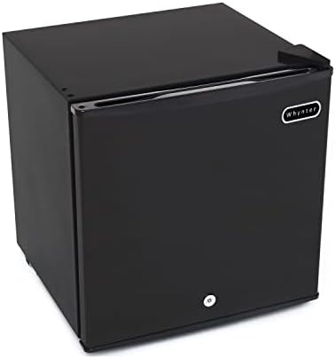 Whynter Upright Freezer 2.1 Cu Ft Lock, Mini Freezer, Stainless CUF-210SS | Adjustable Thermostat and Security Lock, Energy Star Rated, Reversible Door, Adds Compact Frozen Storage at Home