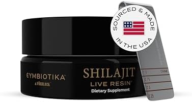 CYMBIOTIKA Pure Shilajit Resin, 84+ Minerals for Energy & Focus