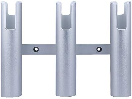 Aluminium Wall-Mounted Fishing Rod Holder for Boat, Garage & Marine - Holds Rods & Poles