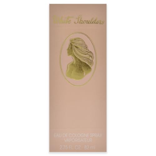 Evyan White Shoulders Eau de Cologne for Women, 4.5 fl oz | Women's floral eau de cologne. Perfume with notes of gardenia, lilac, and amber.