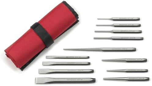 GEARWRENCH 27 Piece Large Chrome Punch & Chisel Set | 82306