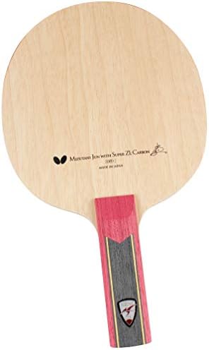 Butterfly Mizutani Jun Super ZLC Blade - Professional Butterfly Table Tennis Blade - ZL Carbon Fiber Blade - Available in AN, FL, and ST handle styles - Made in Japan