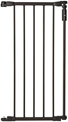 Toddleroo by North States - Deluxe Décor Safety Gate: Hardware Mounted Extra Wide Metal Baby Gate - Adjustable Child Gate - 38.3 to 72 Inches Wide - 30 Inches Tall - Matte Bronze