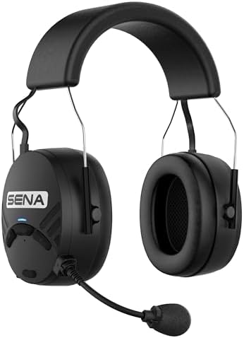 Sena Tufftalk M, Earmuff with Long-Range Mesh Communication (Over-The-Head), Black (TUFFTALK-M-01)