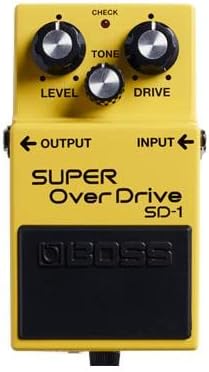 BOSS SD-1 SUPER Overdrive | Compact Overdrive Pedal | Genre-Defining Sound & Feel | Unique Clipping Circuitry Produces Tube-Like Characteristics | Dynamic Tone Options | Easy-To-Use Controls | Compact Overdrive Pedal. Genre-Defining Sound and Feel, Uniqu…