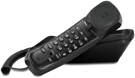 AT&T TR1909 Trimline Corded Phone with Caller ID, White