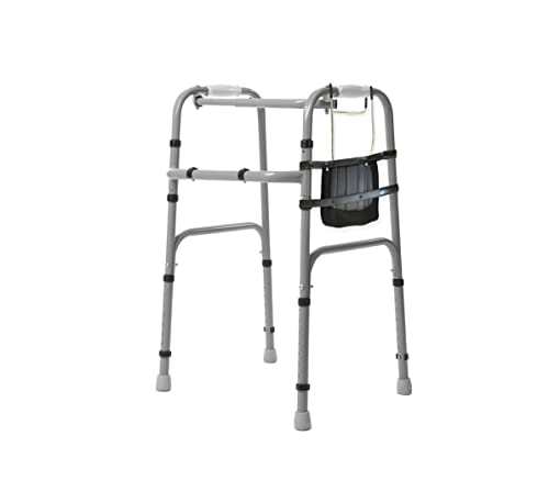 Rehabilitation Advantage Walker Knee and Leg Support for Adults, Black