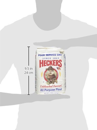 Heckers Unbleached All Purpose Flour 5 lbs